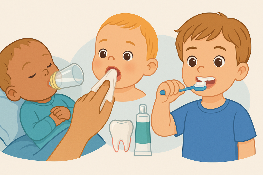 dentist tips for babies roseville mn