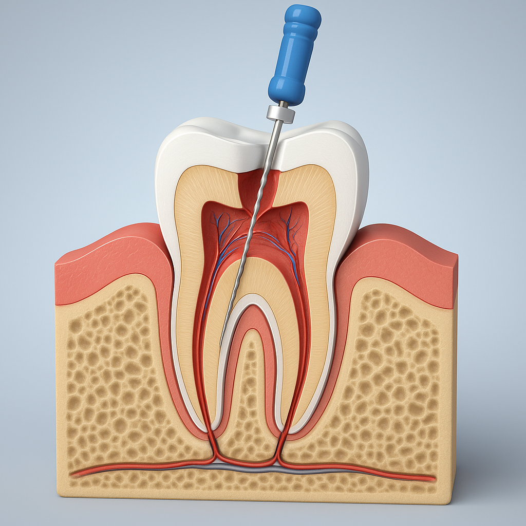 root canal diagram