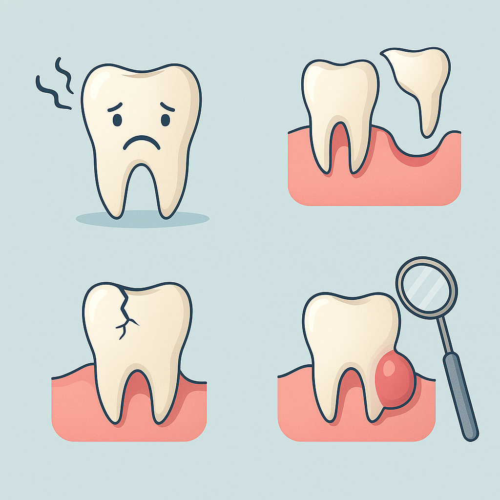 types of dental emergencies