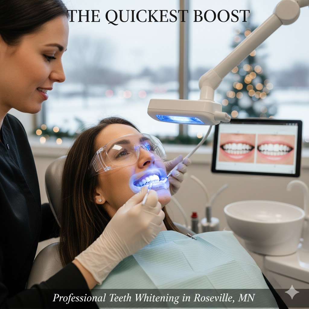 professional teeth whitening roseville mn 